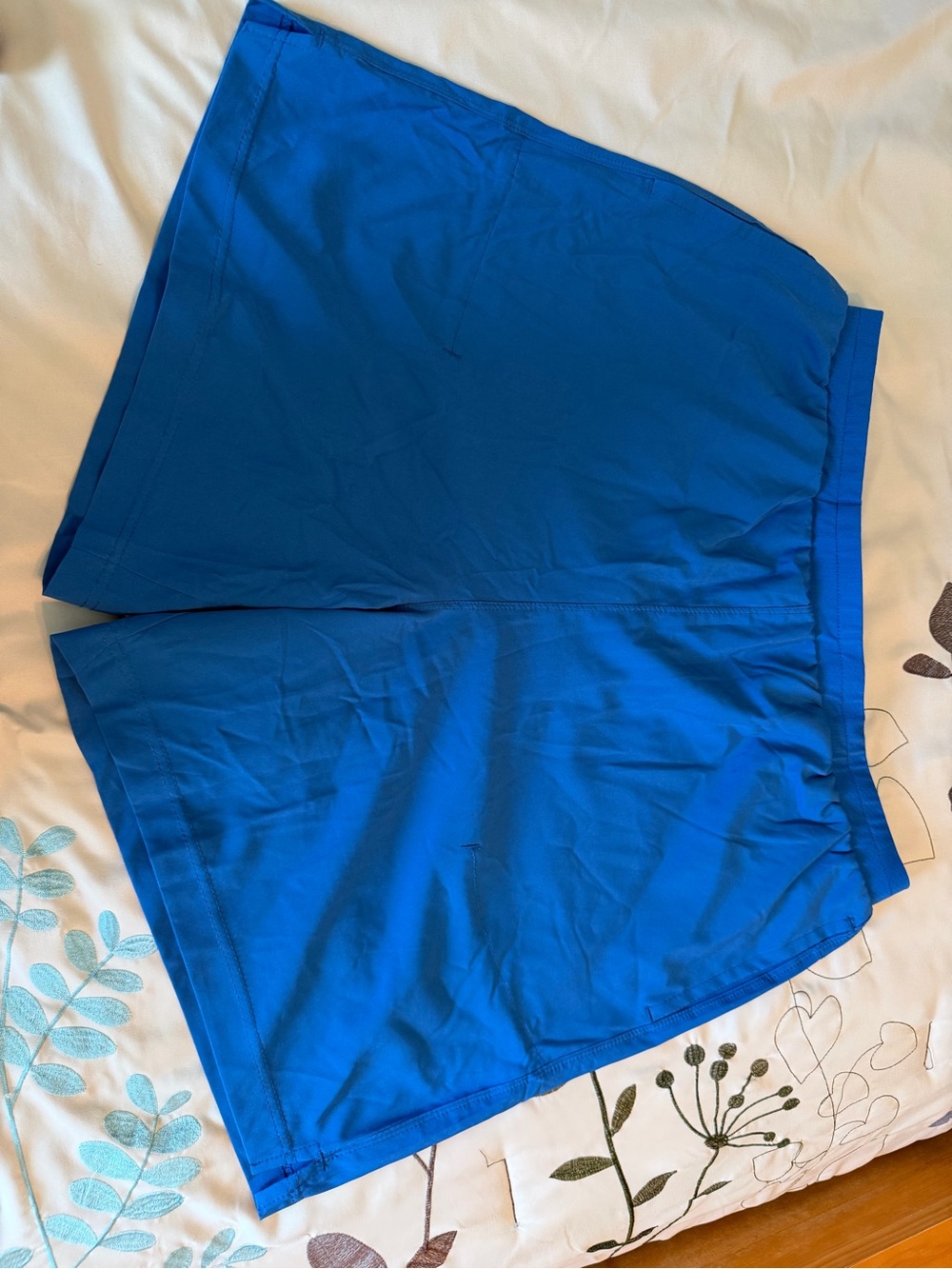 Men's Athletic Blue Performance Shorts